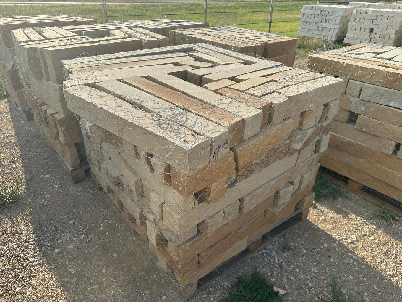 Limestone - 4" autumn blend